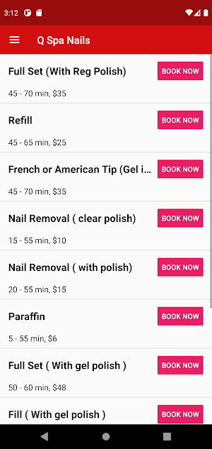 Q Spa Nails Screenshot 2