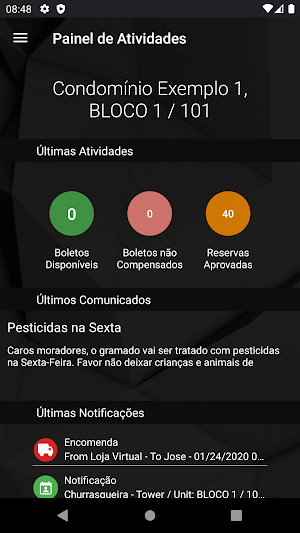 Sirius Administradora Screenshot 2