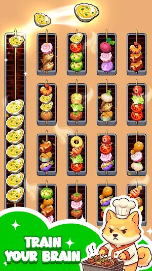 Skewer Sort: Grill Puzzle Screenshot 3