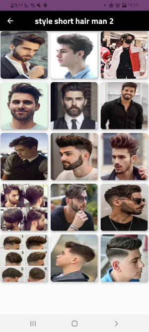 style hair man Screenshot 1