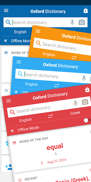 Oxford Greek Mini Dictionary Screenshot 2