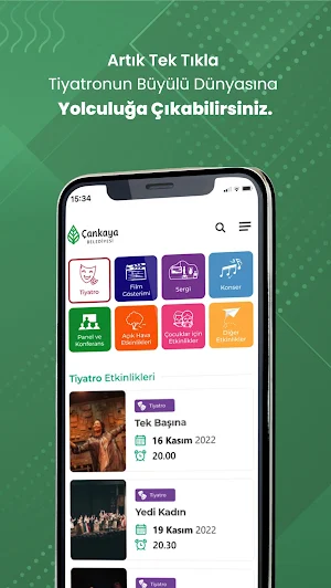 Çankaya Belediyesi KültürSanat Screenshot 0
