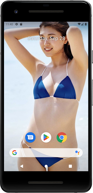 Asian Girls Bikini Wallpaper Screenshot 3