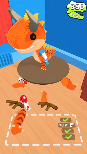 Dino Merge & Fight Screenshot 0