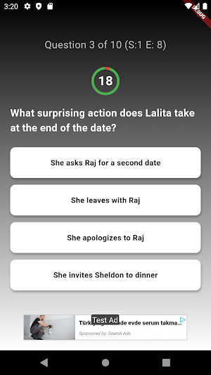 Big Bang Theory Trivia Quiz Screenshot 3