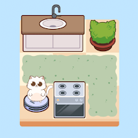 Cleaning Cat