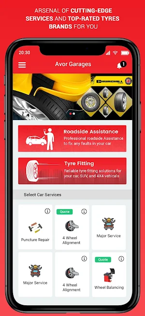 Avor Garages Ne Ltd Screenshot 0