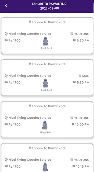 Niazi Express Screenshot 1