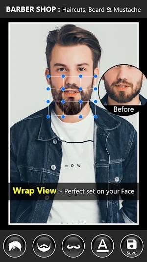 BARBER SHOP : Haircuts, Beard and Mustache Screenshot 2