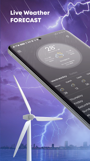 Weather Forecast: Live Weather & Radar – iCweather Screenshot 0