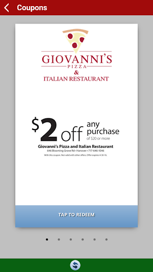 Giovanni's Pizza & Restaurant Screenshot 3