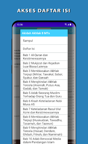 Akidah Akhlak Kelas 8 MTs Screenshot 0