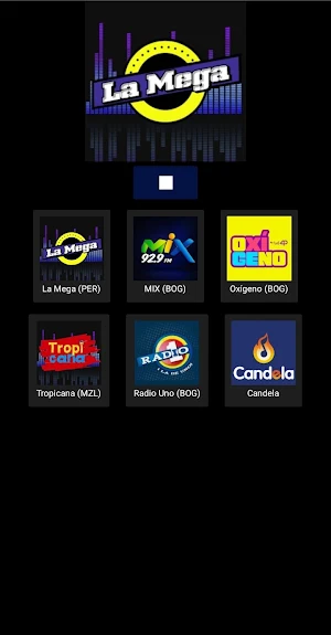 Emisoras Radio Colombia Screenshot 1