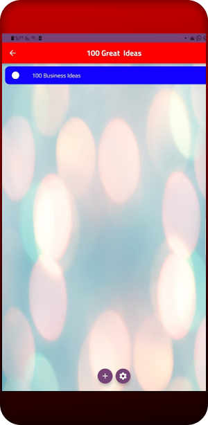 100 Great  Ideas Screenshot 3
