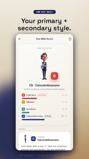 DISC Personality Profile Test Screenshot 3