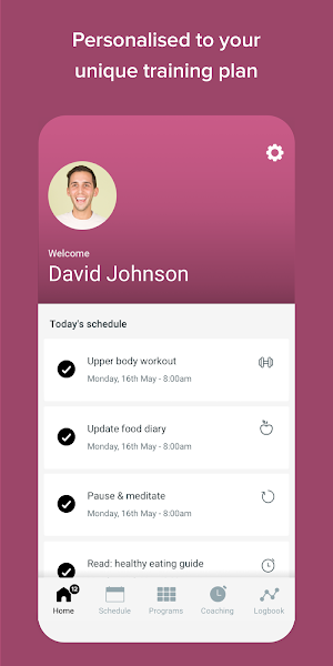 AH personal training Screenshot 1