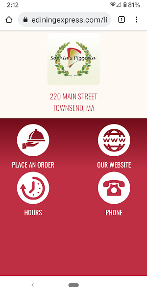 Sophia's Pizzeria Screenshot 0