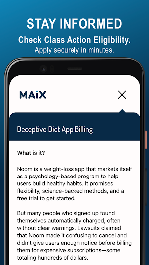 Maix Legal Screenshot 2