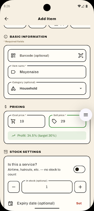 SPAZA: Stock & Shop Manager Screenshot 3