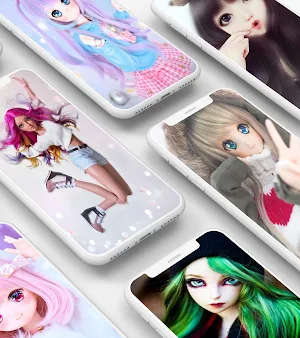 Cute Doll Wallpaper Screenshot 3