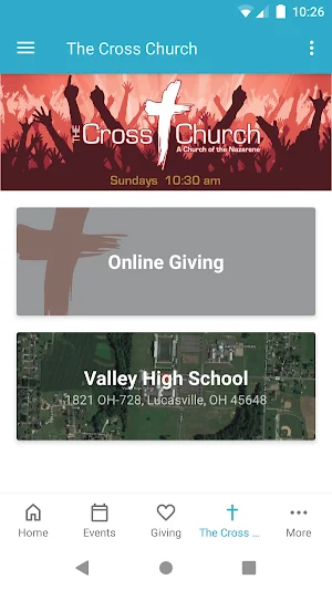 Cornerstone Nazarene Church Screenshot 1
