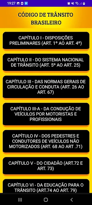 CTB - Código de Trânsito Screenshot 1