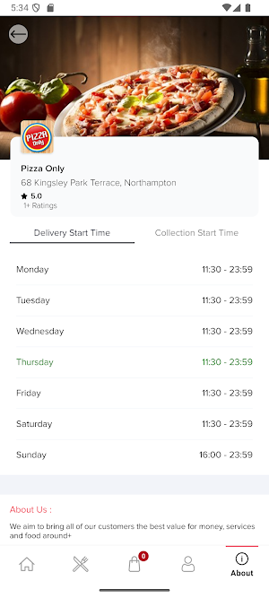 Pizza Only Screenshot 3
