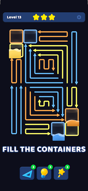 Arrows In: Color Pour Puzzle Screenshot 0