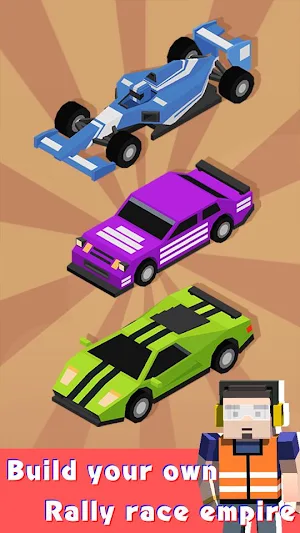 Merge Car Racer - Idle Rally Empire Screenshot 0