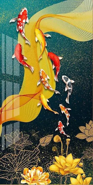 Koi Fish Wallpaper Screenshot 3