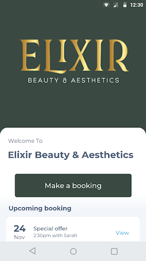 Elixir Beauty & Aesthetics Screenshot 0