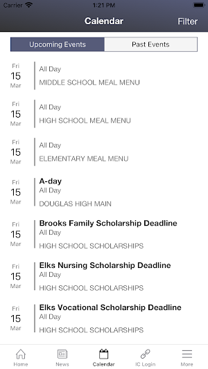 Douglas County School District Screenshot 2