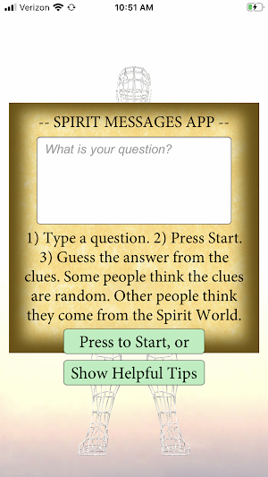 Spirit Messages Screenshot 0