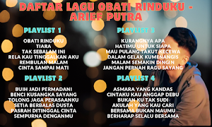 Obati Rinduku - Arief Putra Screenshot 0
