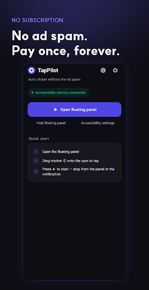 TapPilot - Auto Clicker Tapper Screenshot 0