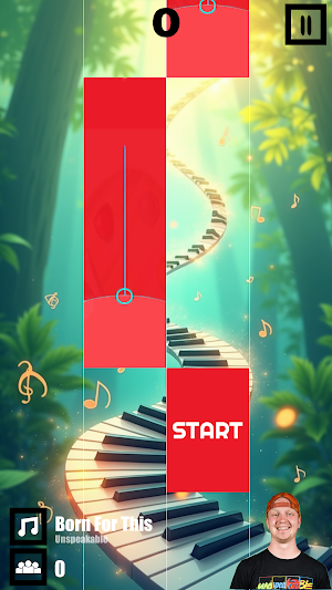 Piano Music Unspeakable Game Screenshot 1