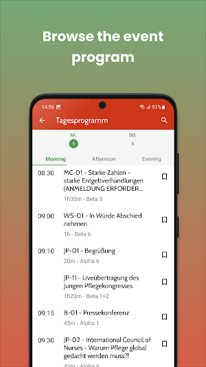 Deutscher Pflegetag Screenshot 2