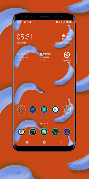Banana Wallpaper Screenshot 2