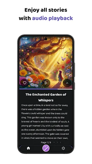 TinyTales - AI Bedtime Stories Screenshot 1