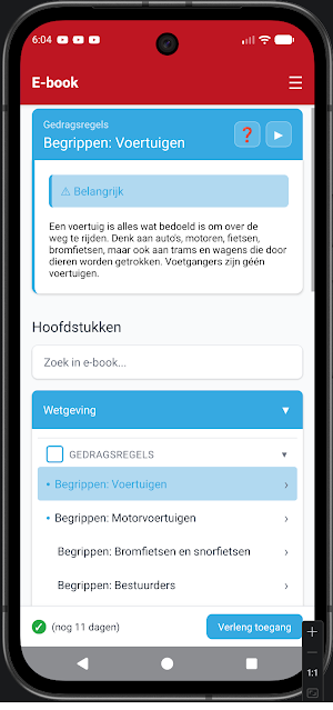 Auto Theorie Examen Oefenen 26 Screenshot 0