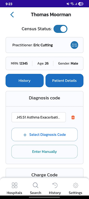 MEDCHG Screenshot 0