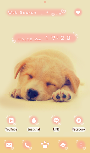 Puppy Nap Theme +HOME Screenshot 0