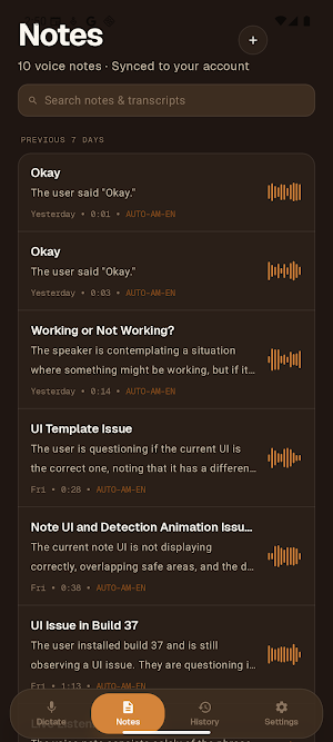 Buna Voice Screenshot 1