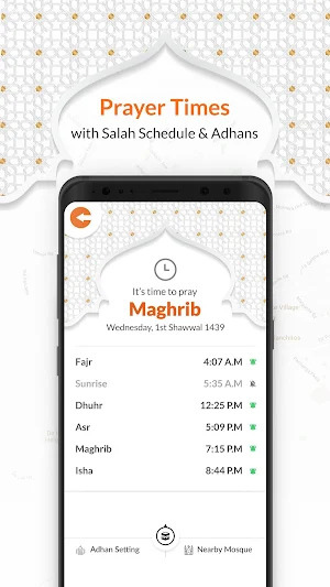 Mosque Finder Screenshot 3