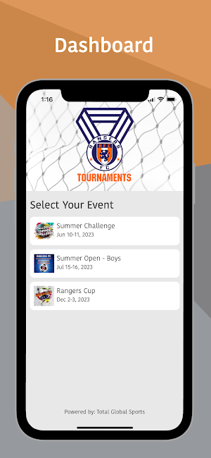 Fullerton Rangers Tournaments Screenshot 0