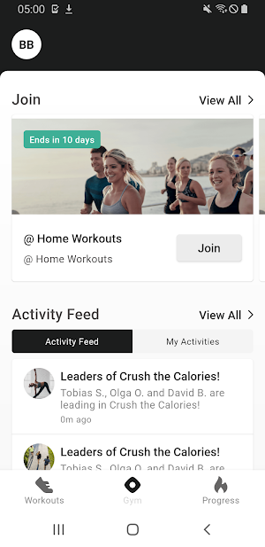 UNIQUE Fitness Screenshot 1