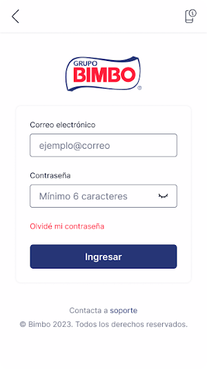 Inventario Bimbo Screenshot 2