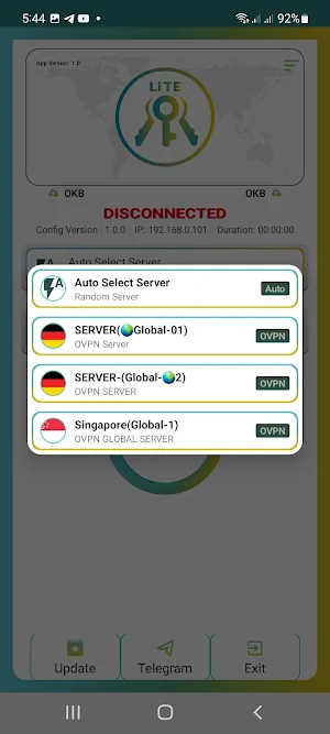 Key Tunnel Lite Screenshot 1