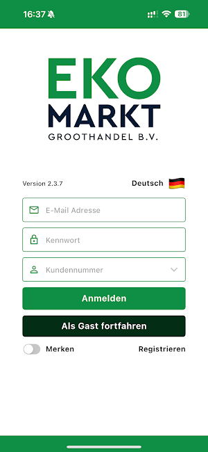 EKOMARKT Shop Screenshot 0