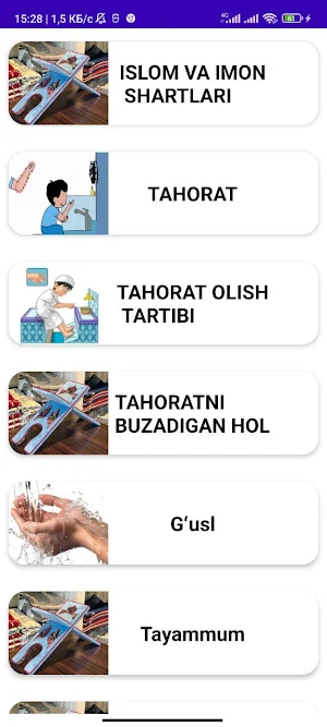 Namoz oqishni organamiz Screenshot 0